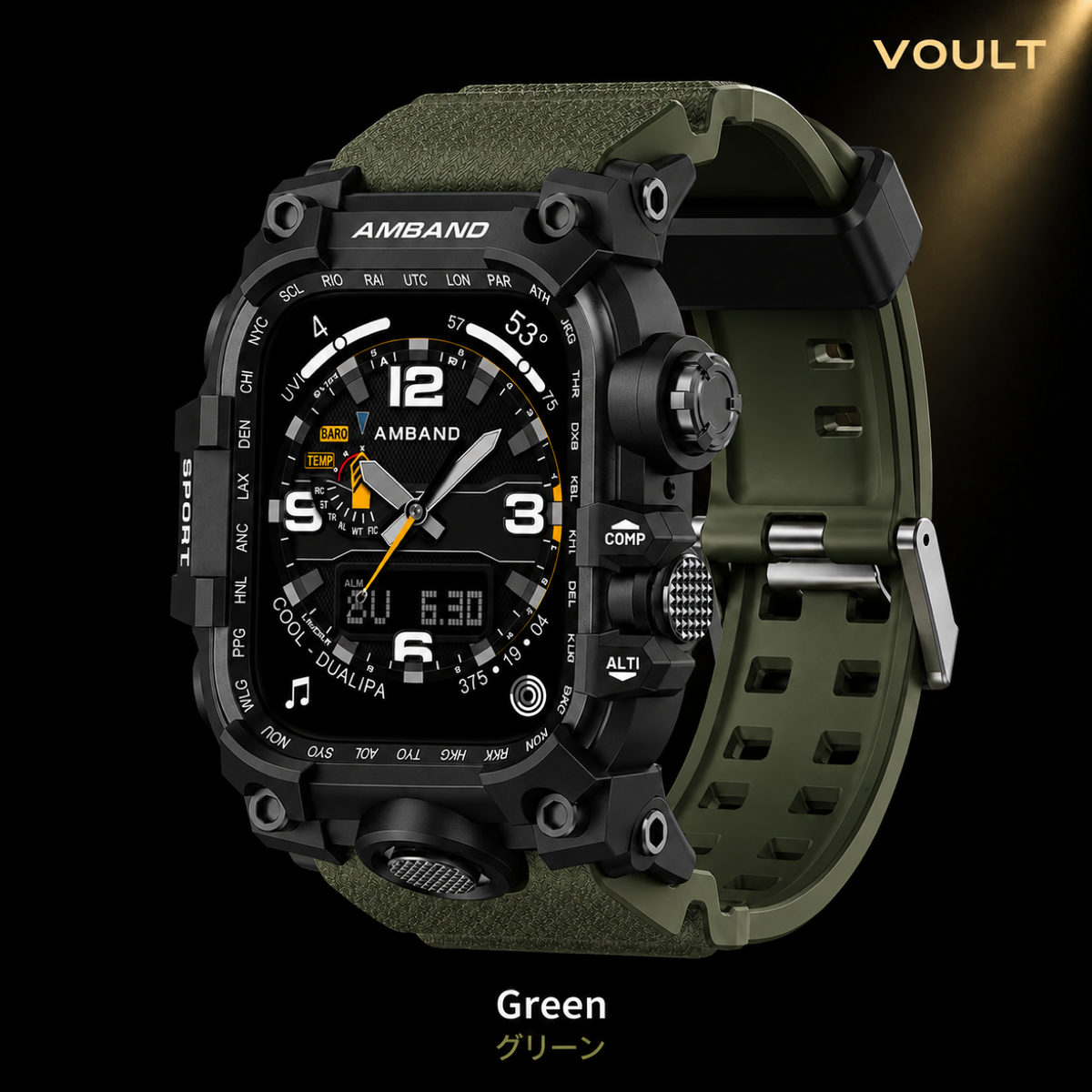 VOULT RAZE アップルウォッチ一体型ケース Green