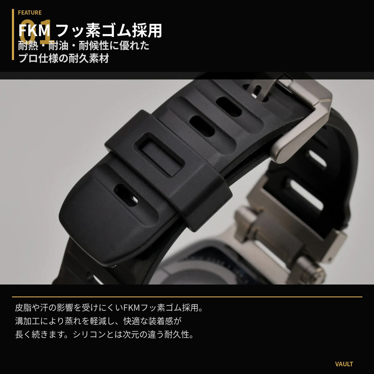 VAULT GRID FKM Tactical Band