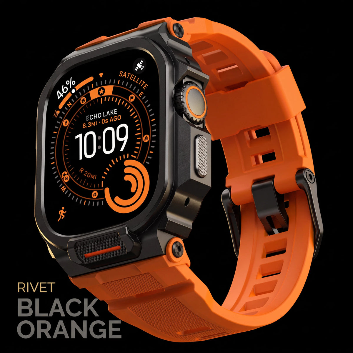 RIVET Black Orange