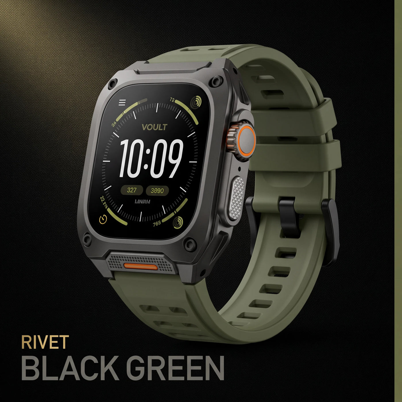RIVET Black Green