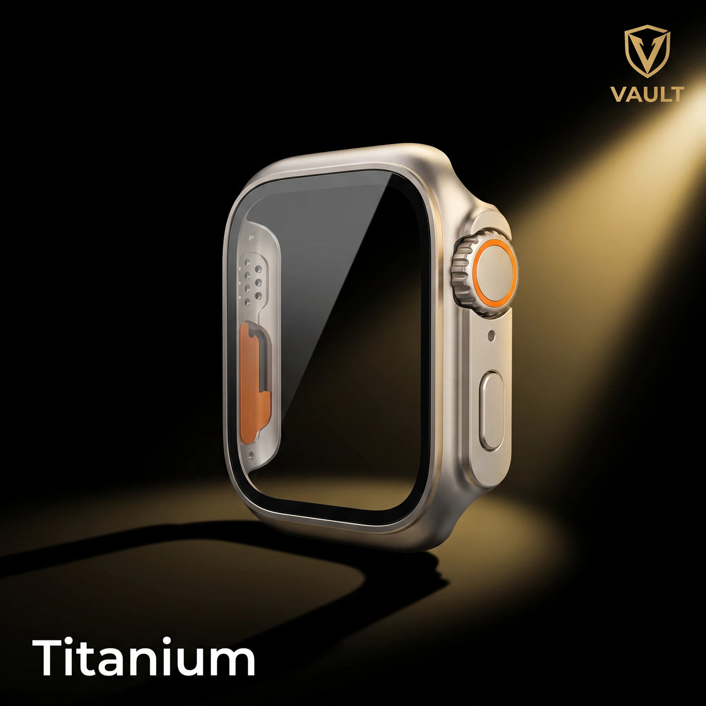 VAULT SHLD PC + Tempered Glass Case
