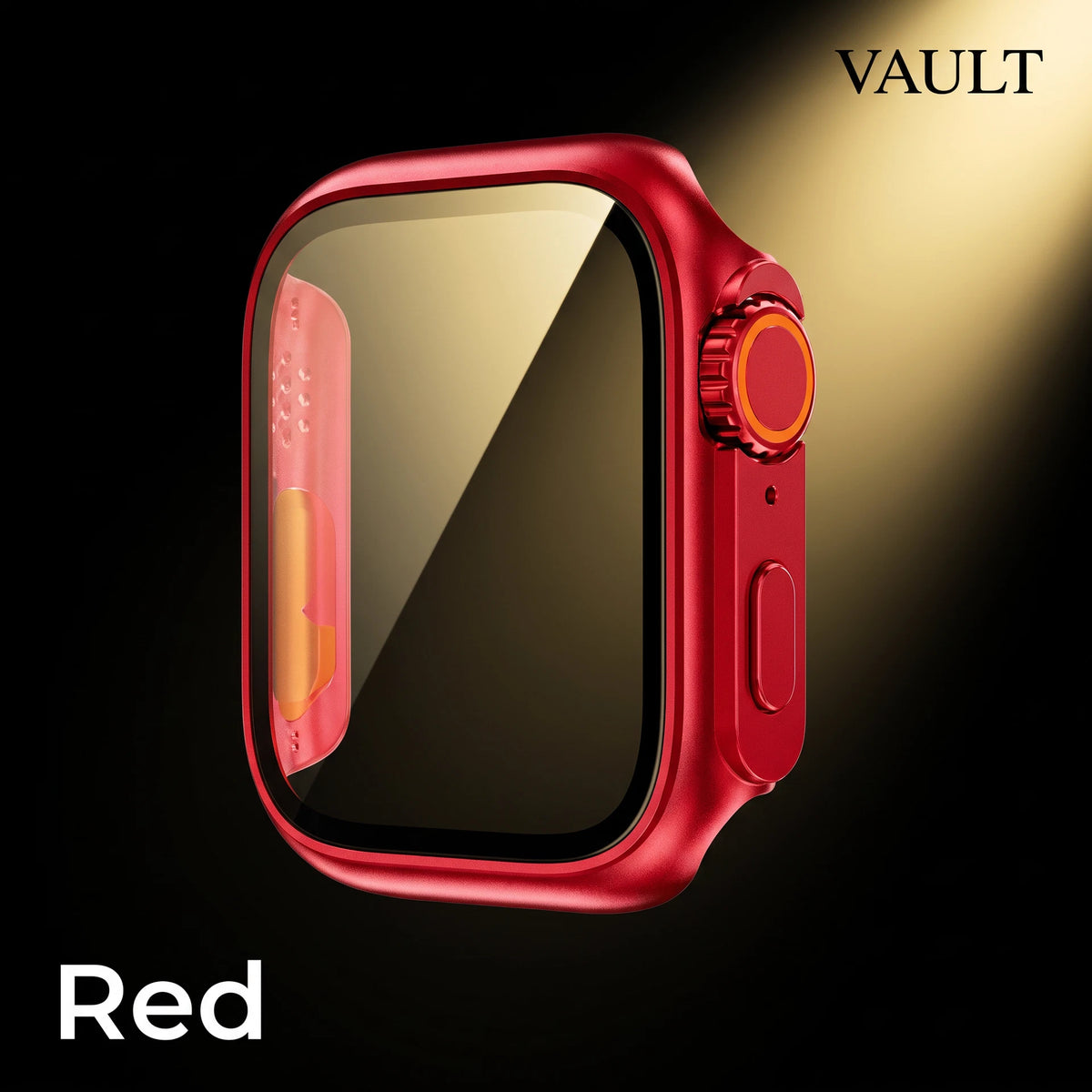 VAULT SHLD PC + Tempered Glass Case