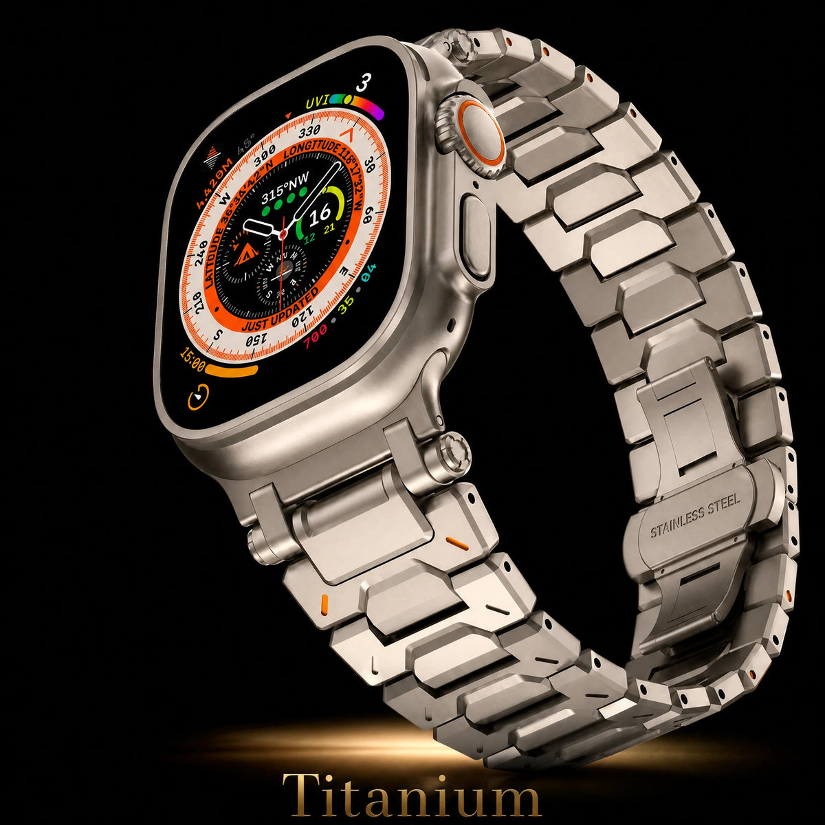 VAULT STRIX Stainless Steel Link Band